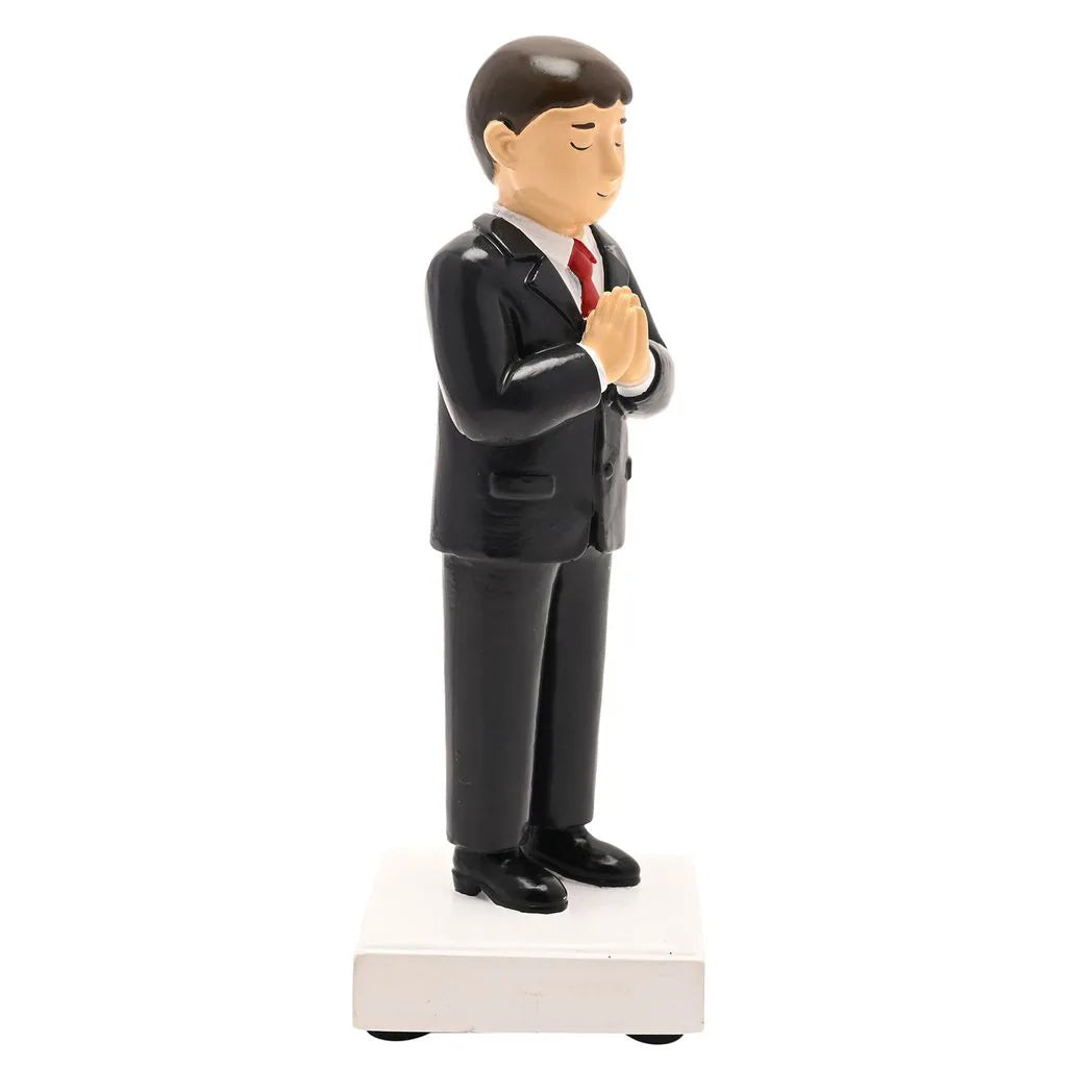 Faith & Hope Figurine - Communion Boy - Brown Hair - image 4