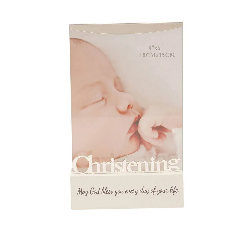 Faith & Hope Word Block Frame - Christening - image 4