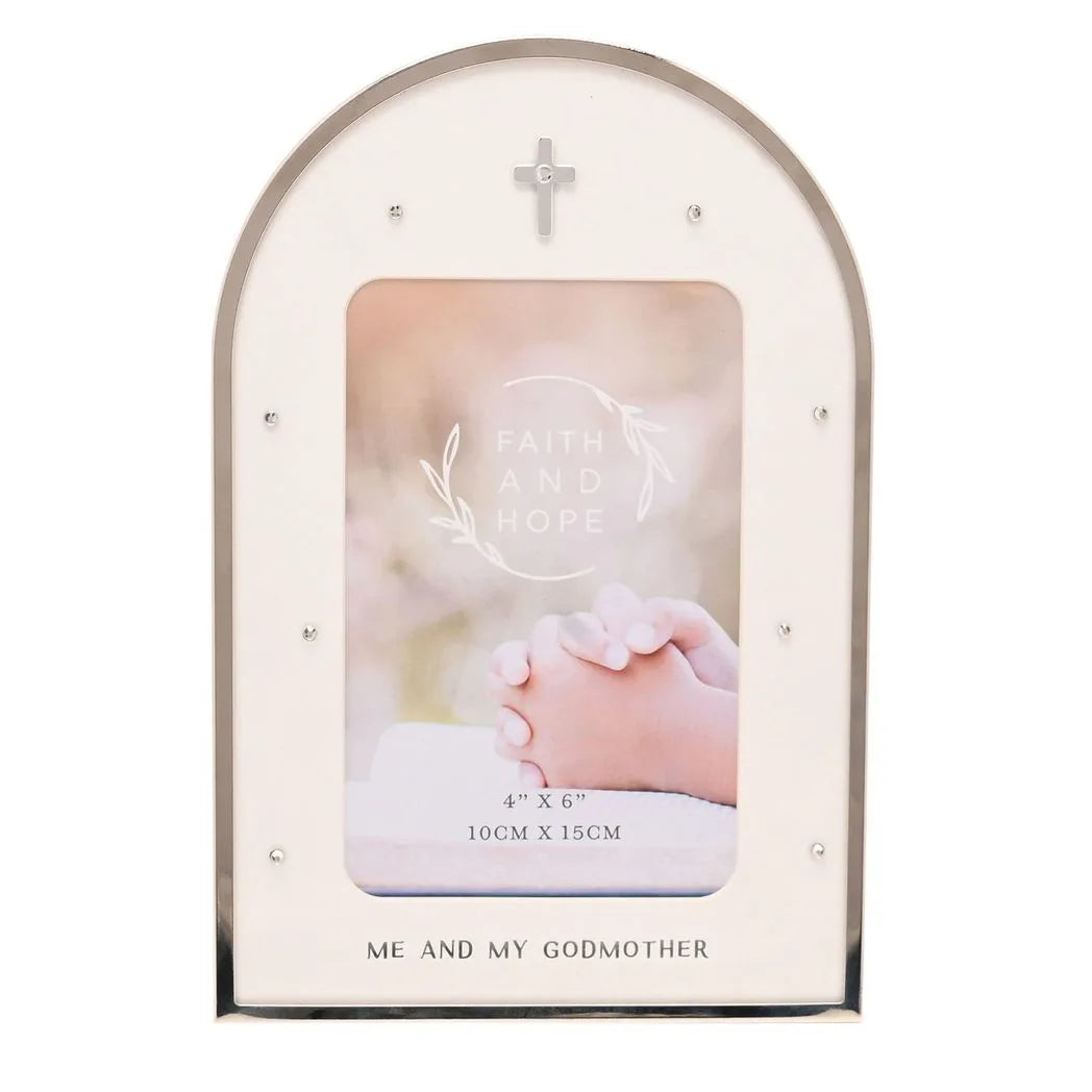 Faith & Hope Arch Frame 4'' x 6'' - Me & My Godmother - image 4