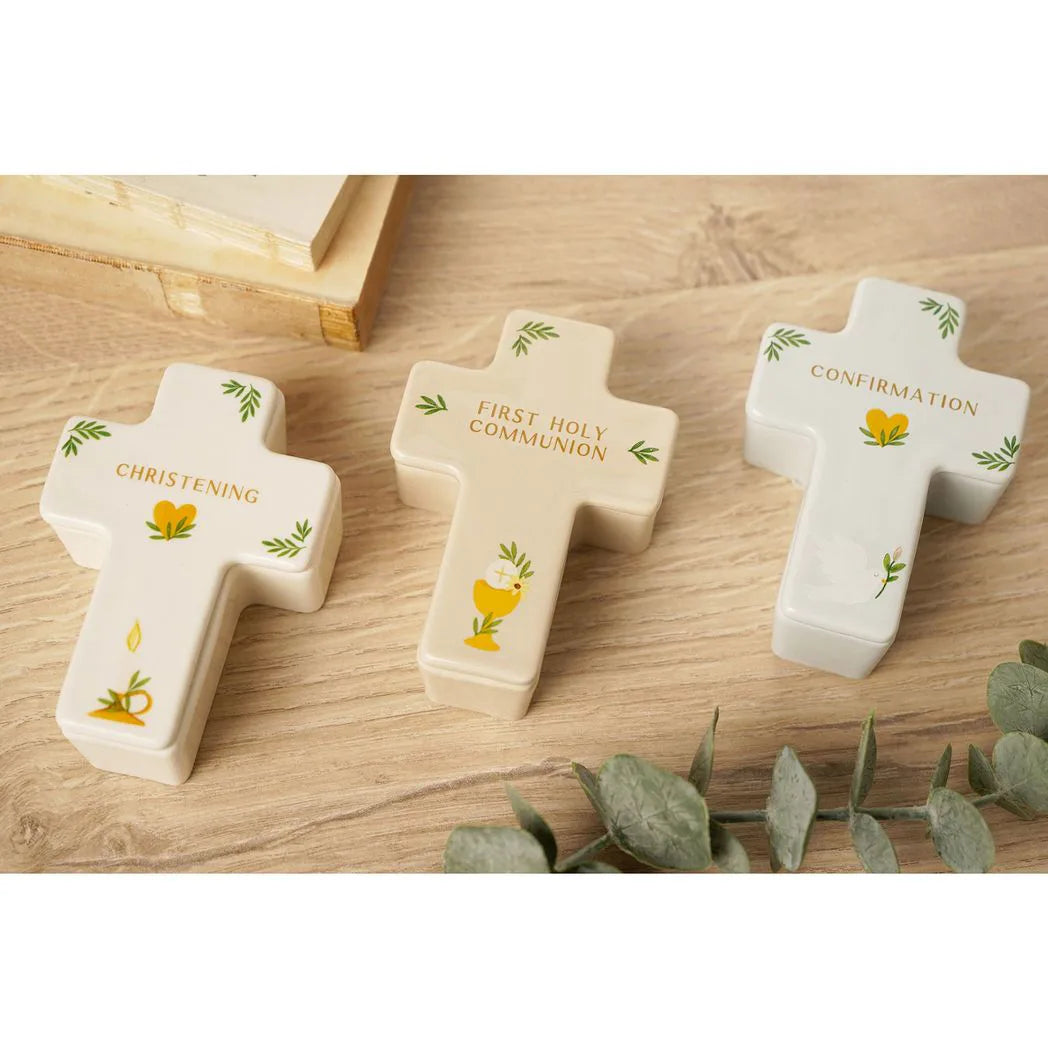 Faith & Hope Cross Trinket Box - Communion - image 4