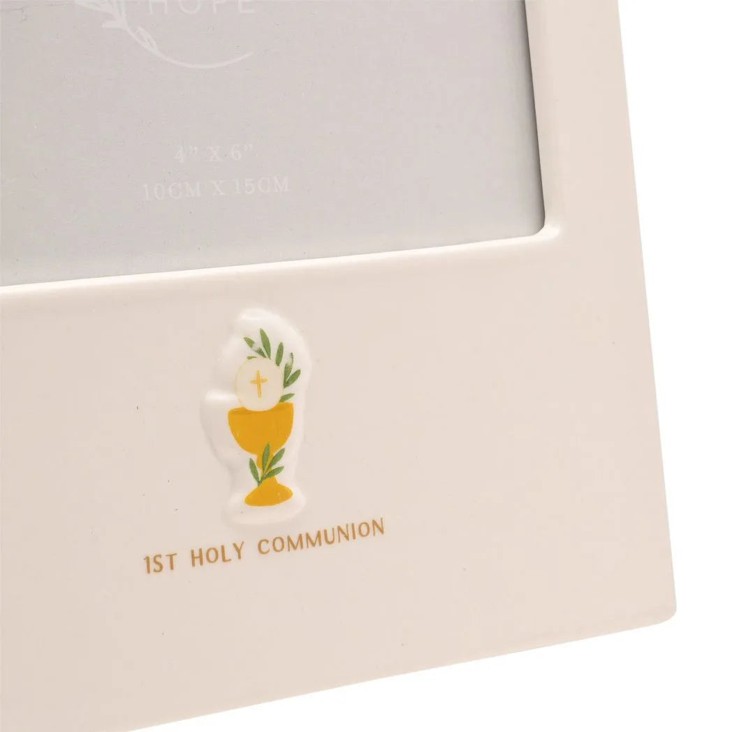 Faith & Hope Ceramic Frame 6'' x 4'' - Communion - image 5