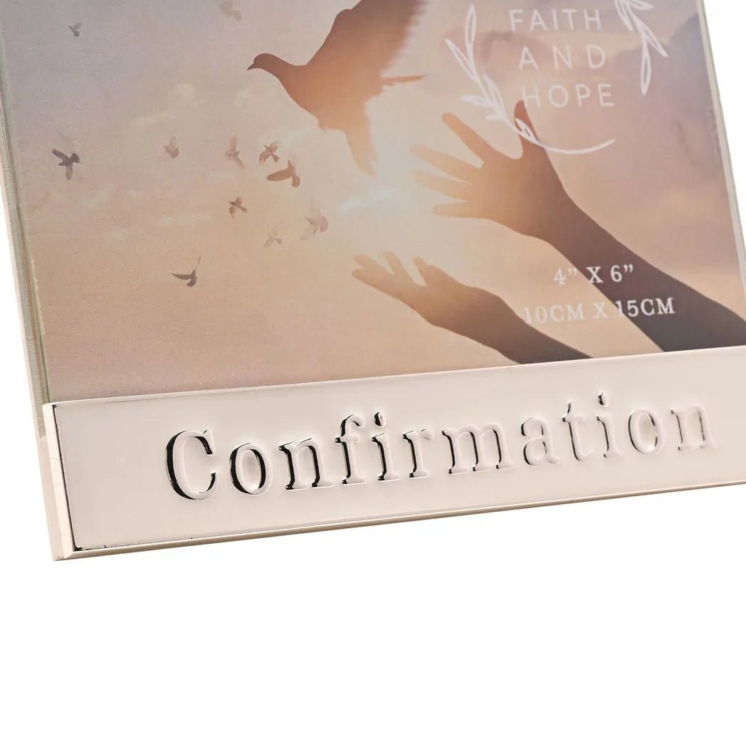 Faith & Hope Enamel & Silver Frame - Confirmation - image 5