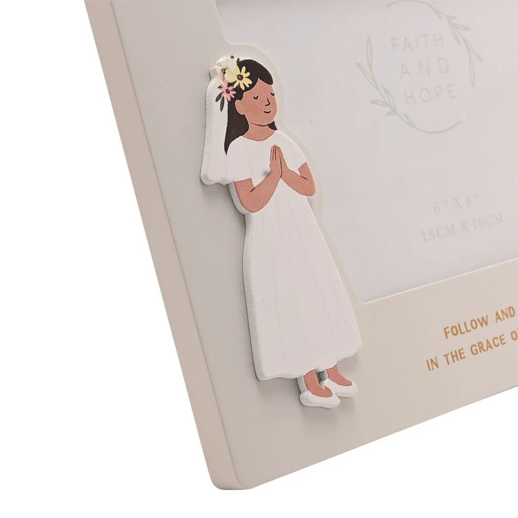 Faith & Hope Photo Frame 6'' x 4'' - Confirmation Girl - image 5