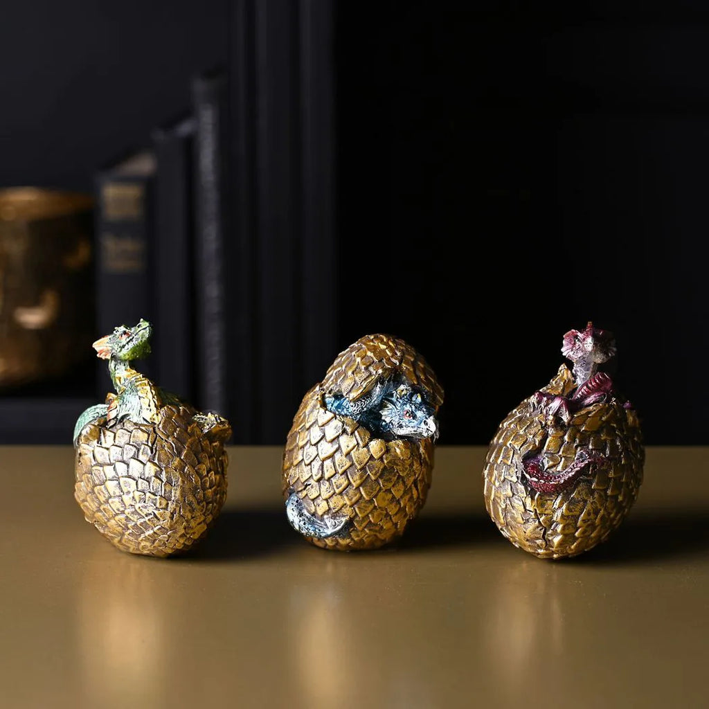 Willow Golden Dragon Egg Figurine