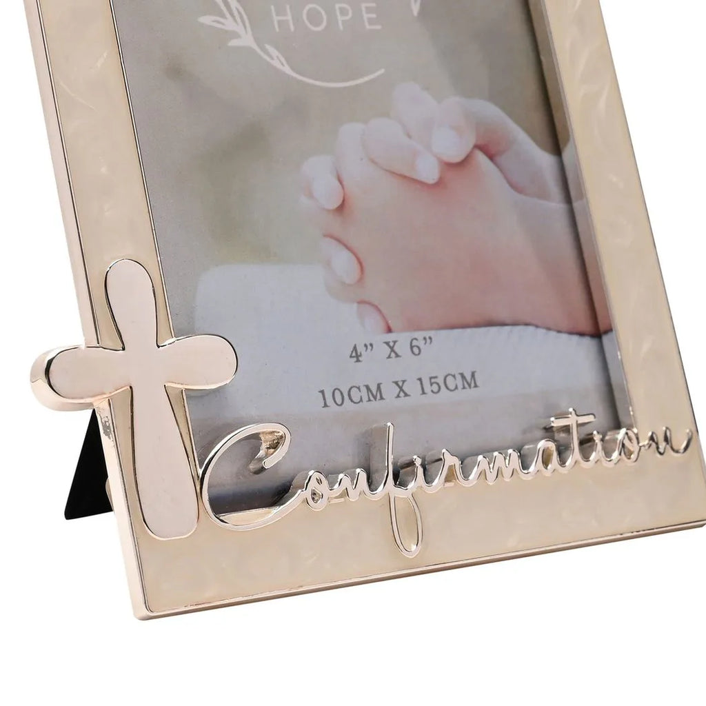Faith & Hope Enamel Frame & Cross - Confirmation - image 5