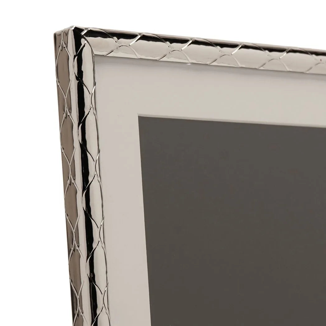 Impressions Criss Cross Silver Photo Frame 8" x 10" - image 5