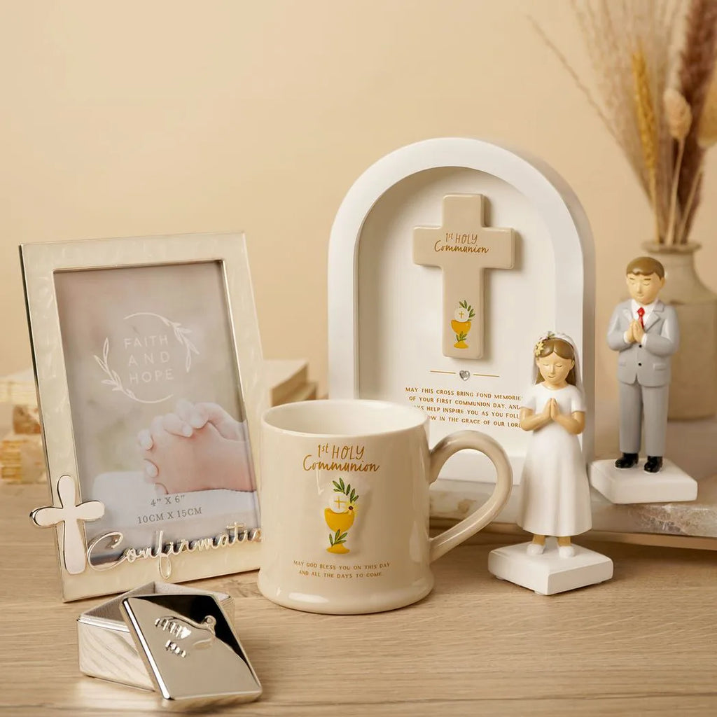 Faith & Hope Enamel Frame & Cross - Confirmation - image 8