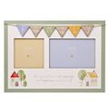 Love Life Bunting Collage Frame Holds 2 Photos - Family
