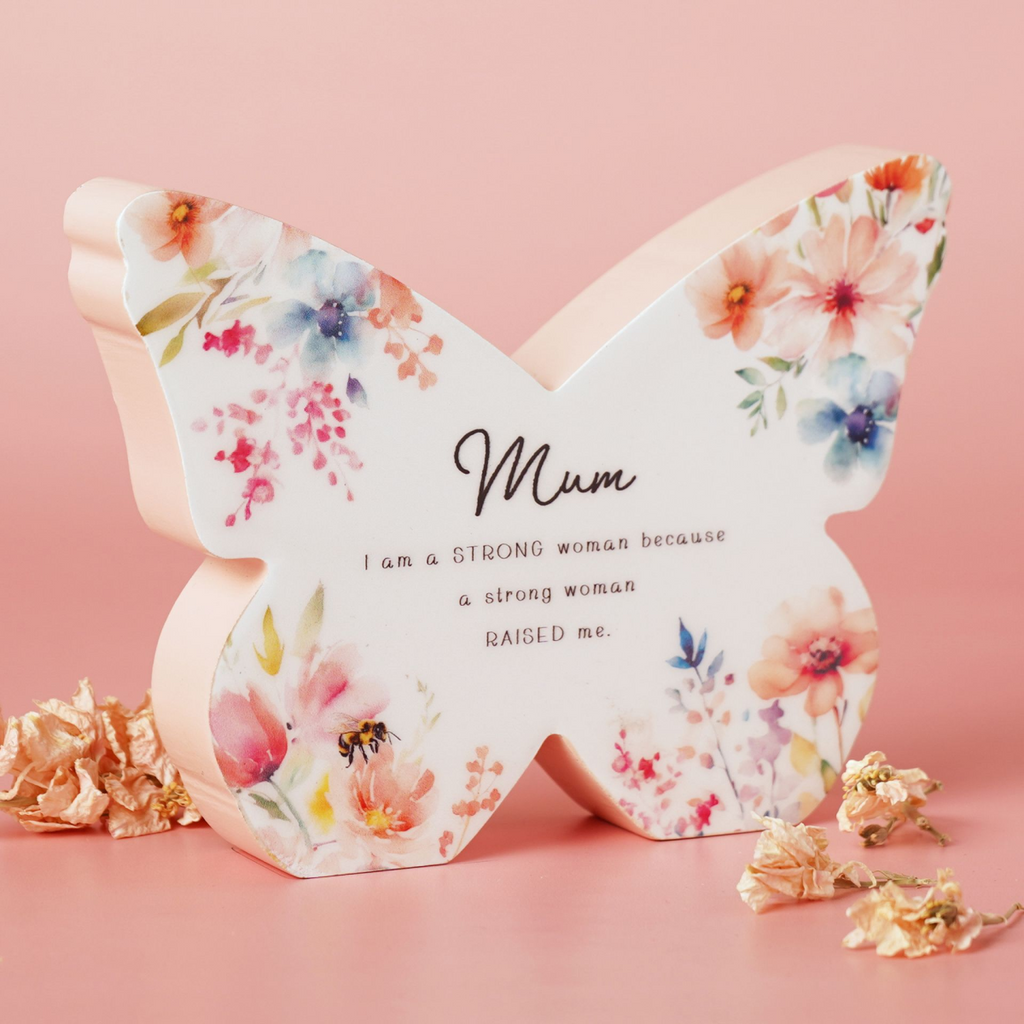 The Cottage Garden Floral Mantel Butterfly - Mum