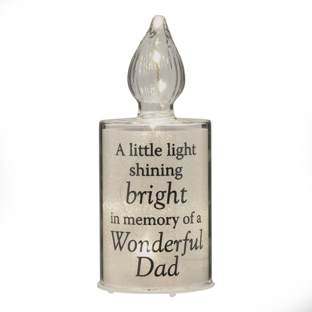 Thoughts of You Memory Candle Light - Dad