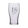 Milestones Beer Glass 18th Birthday