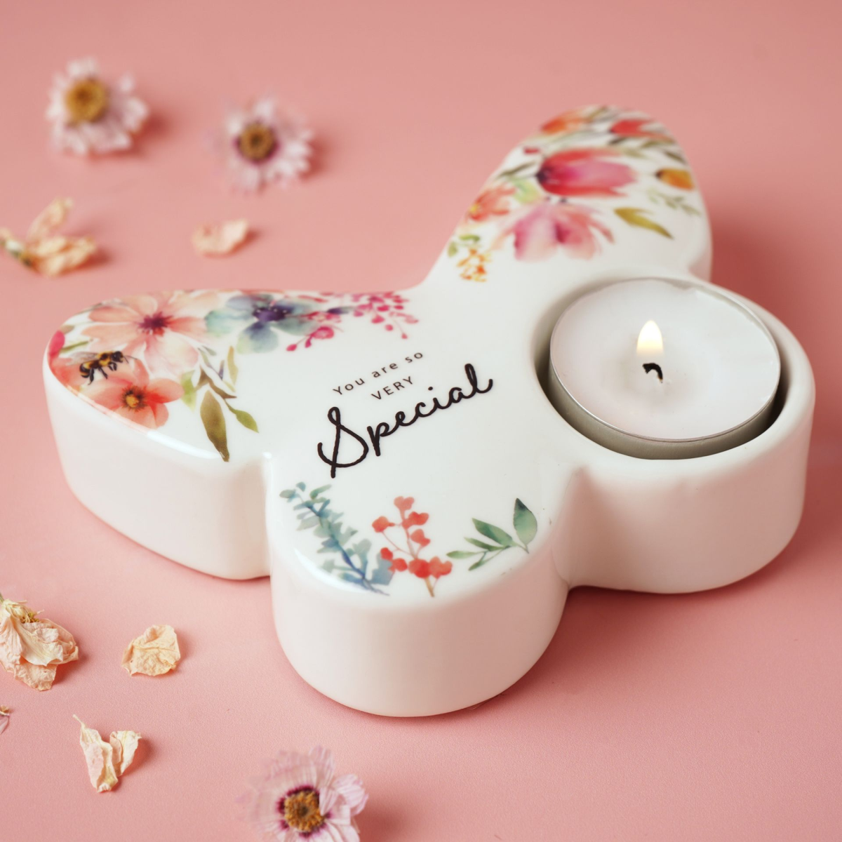 The Cottage Garden Butterfly Tealight Holder - Special