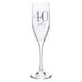 Milestones Champagne Flute 40th Birthday