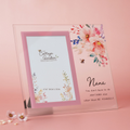 The Cottage Garden Glass Photo Frame - Nana