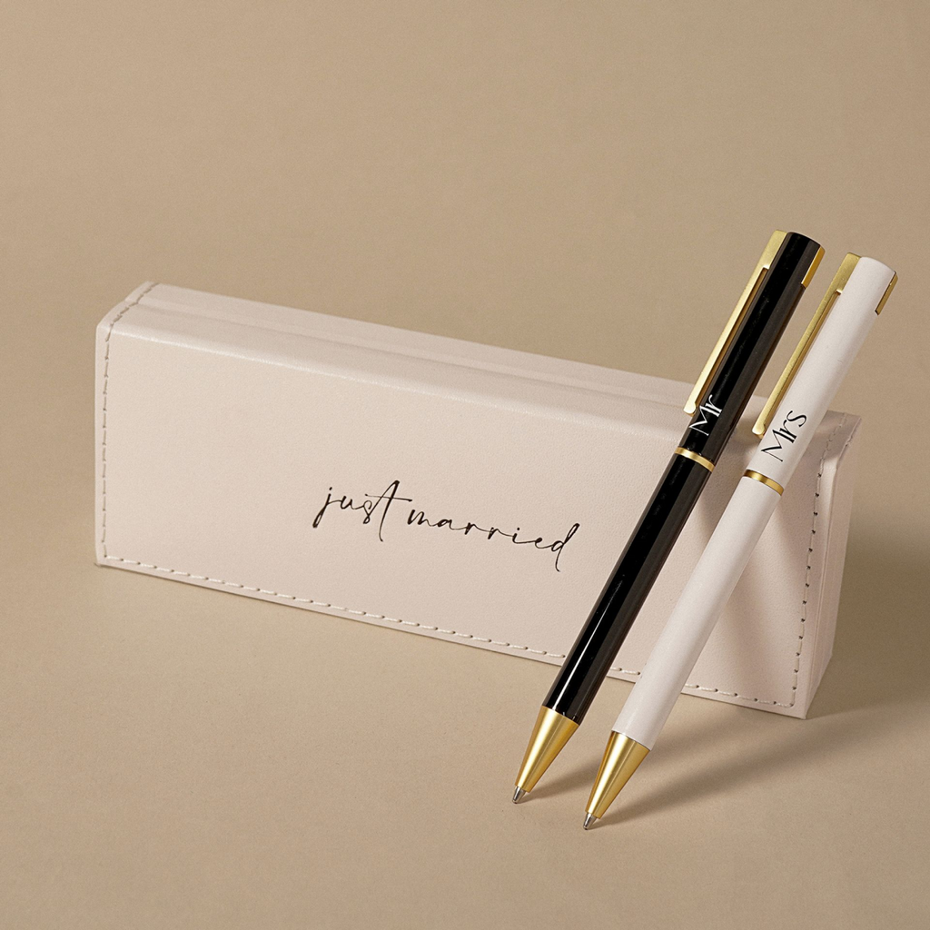 Amore Set of 2 Pens - Mr & Mrs