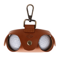 Harvey Makin Golfers Spare Balls Caddy - Tan