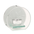 Gold Glitter Leaf Tealight Holder | Hestia