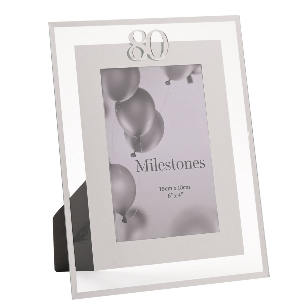 Milestones Mirror Border Frame 4" x 6" - 80