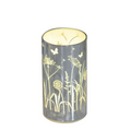 Glass Flower Design Tube with LED Lights 15cm