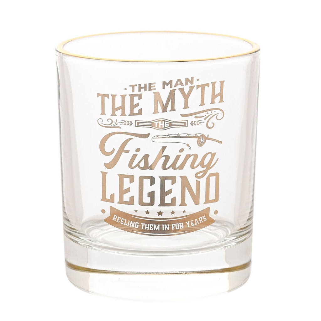 Harvey Makin Legend Tumbler Glass - Fishing