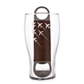 RAF Etched Pint Glass & Bottle Opener Set - Red Arrows