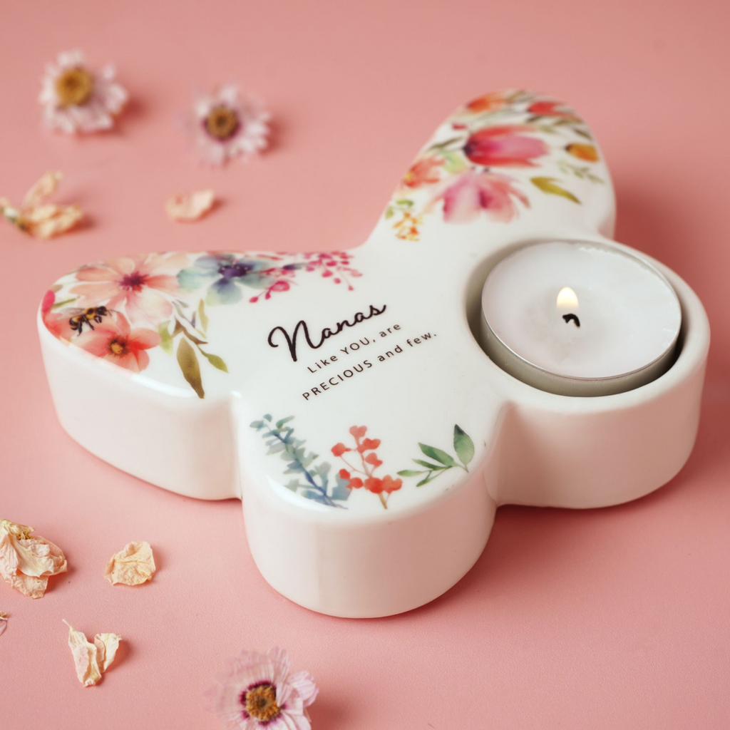 The Cottage Garden Butterfly Tealight Holder - Nana