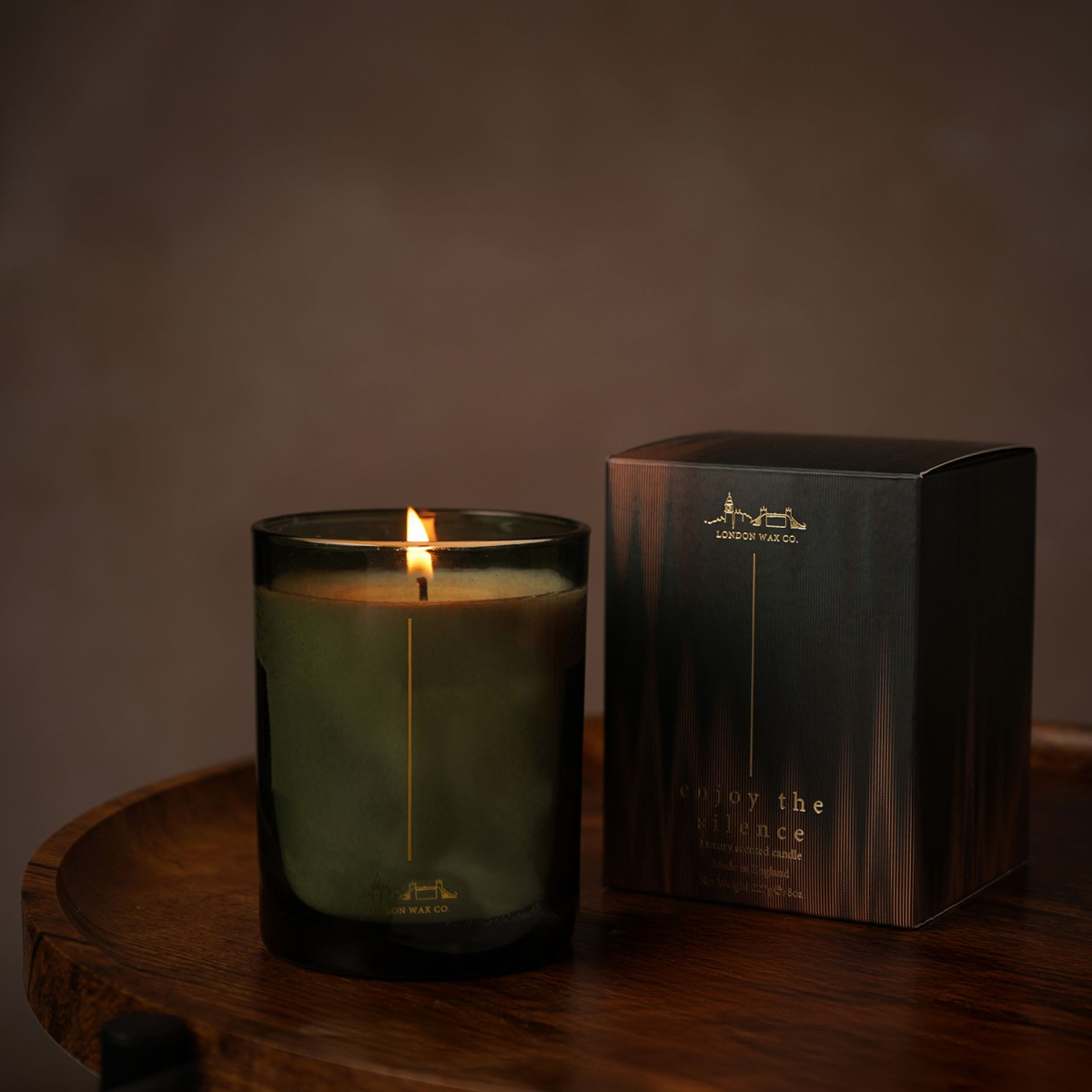 The London Wax Company Enjoy The Silence Boxed Candle 227g