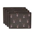 Meg Hawkins Set of 4 Placemats Stag