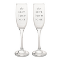 Amore Champagne Flutes Set of 2 - The Best