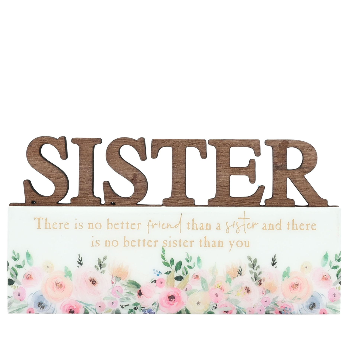 The Cottage Garden Word Plauqe - Sister