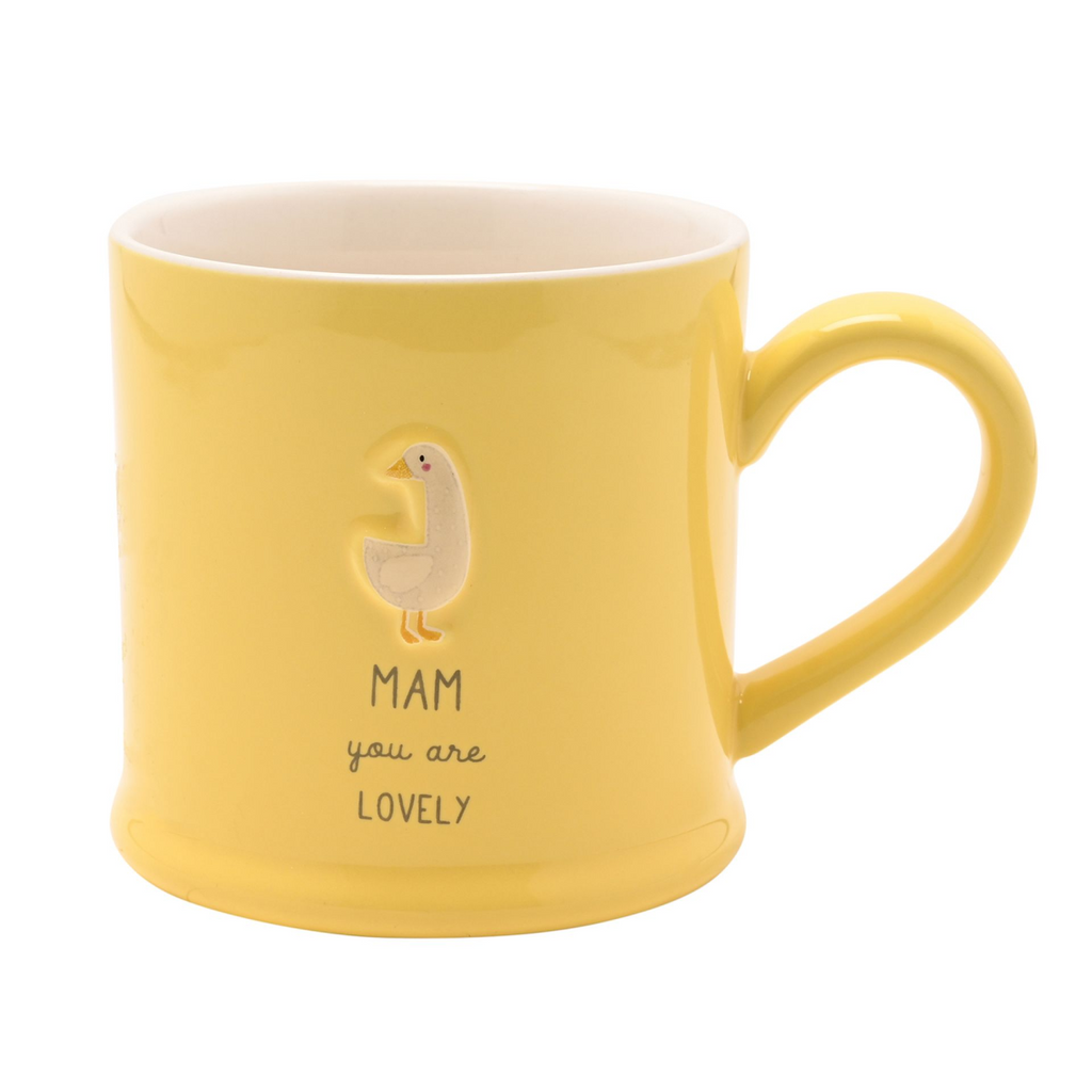 Love Life Embossed Mug - Mam