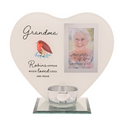 Thoughts of You Tea Light Holder with Photo - Grandma