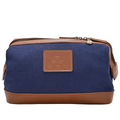 RAF Canvas & Faux Leather Washbag - Red Arrows