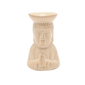 Serenity Buddha Oil Burner - Cream