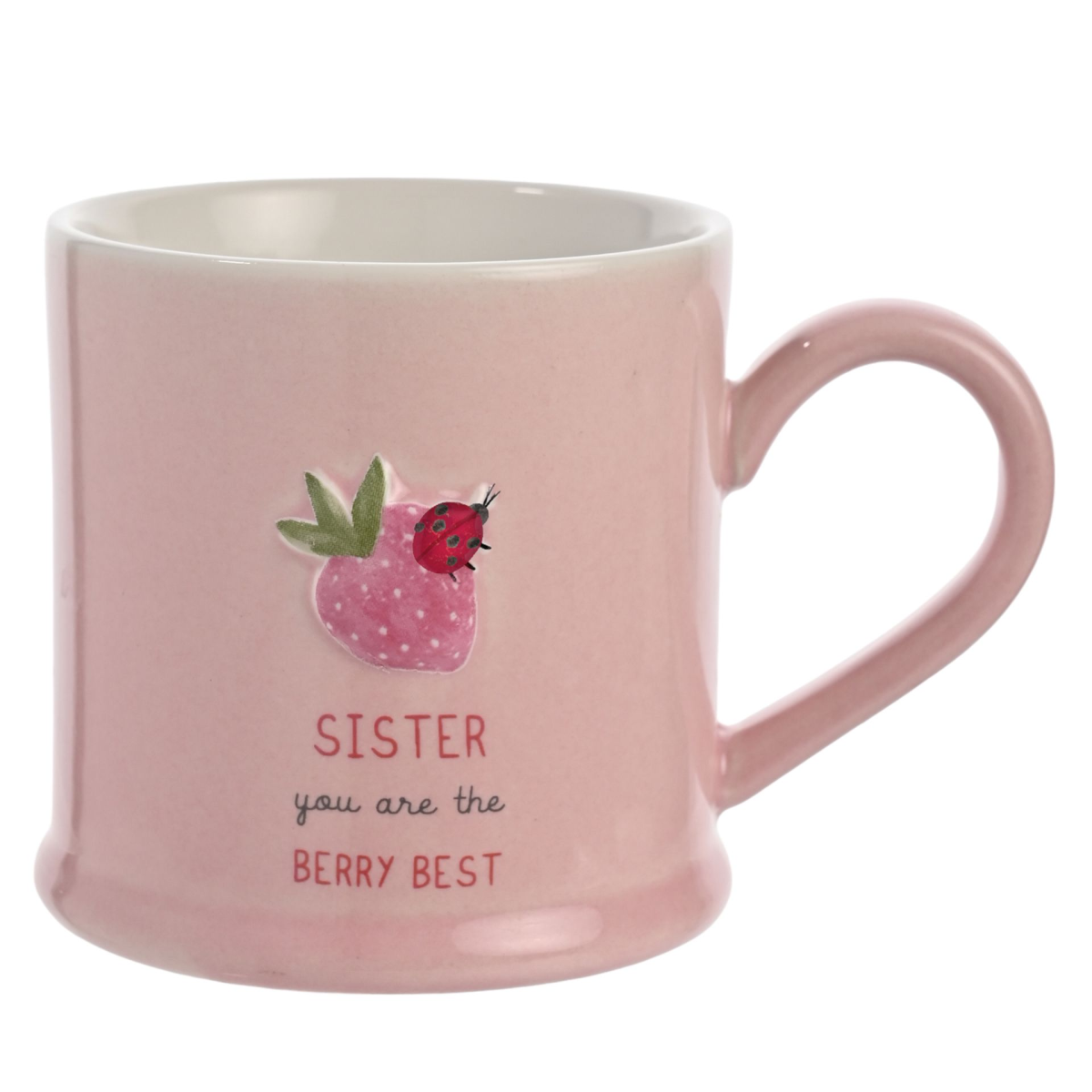 Love Life Embossed Mug - Sister